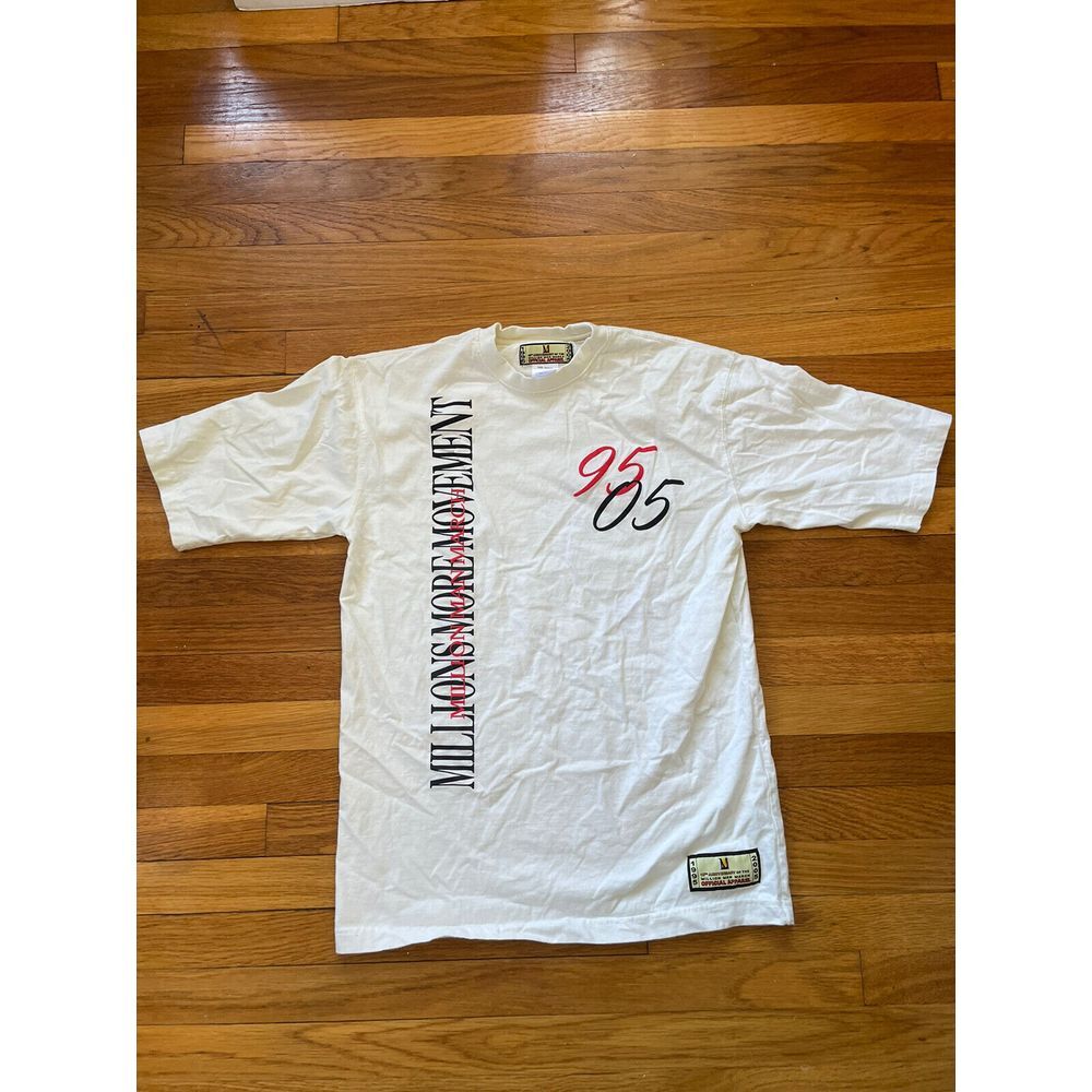 Million Man March 1995-2005‎ Size Small Shirt White Short Sleeve Official shirt